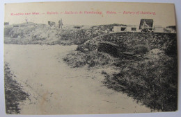 BELGIQUE - FLANDRE OCCIDENTALE - KNOKKE - Ruines - Batterie De Hambourg - 1920 - Knokke