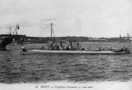 Brest Torpilleurs D'exercice En Rade - Brest