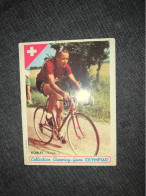 Carte Postale  Cyclisme Hugo Koblet Collection Chewing-gum Olympiad Très Rare - Ciclismo