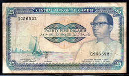 659-Gambie 25 Dalasis 1987/90 G256 Sig.10 - Gambia
