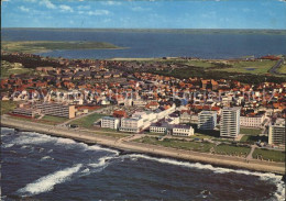 72233169 Norderney Nordseebad Fliegeraufnahme Kaiserstrasse Und Strand Norderney - Norderney