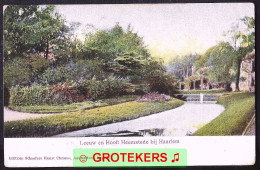 HEEMSTEDE Leeuw En Hooft 1908 Langebalkstempel Haarlem 2  Ed: SCHAEFER - Other & Unclassified