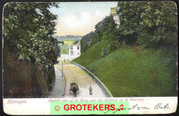 NIJMEGEN Voorweg (lees Voerweg) Gezien Vanaf Het Walkhof (lees Valkhof) 1905 Afstempeling Cranenburg (D) Ed SCHAEFER - Nijmegen
