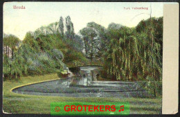 BREDA Park Valkenberg 1910 Langebalkstempel Breda 8 - Breda