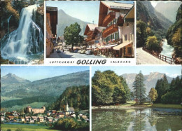 72233077 Golling Salzach Wallerfall Strassenbild Pass Lueg Gesamt Mit Schmittens - Andere & Zonder Classificatie