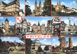 72232895 Fritzlar Dom Hochzeithaus Bleichentorturm Rolandsbrunnen Fritzlar - Fritzlar