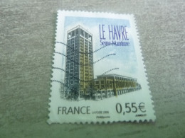 Le Havre (Seine-Maritime) - L'Hôtel-de-Ville - 0.55 € - Yt 4270 - Multicolore - Oblitéré - Année 2008 - - Gebraucht