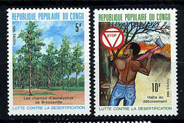 Rep. Congo ** N° 836/837 - Lutte Contre La Désertification - Mint/hinged