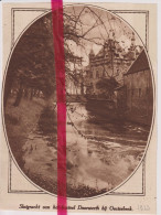 Slotgracht Kasteel Doorwerth Bij Oosterbeek - Orig. Knipsel Coupure Tijdschrift Magazine - 1925 - Unclassified