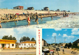 HAUTEVILLE SUR MER . CP Multivues . - Other & Unclassified