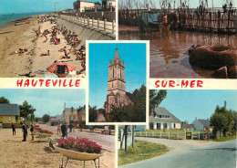 HAUTEVILLE Sur MER .  CP Multivues - Other & Unclassified