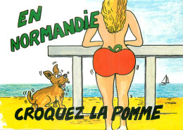 Humour . En Normandie Croquez La Pomme . TESNIERE - Humor