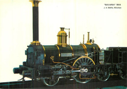 BAVARIA 1844 . Locomotive - Equipo