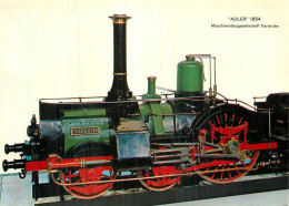 ADLER 1854 .  Locomotive - Equipo