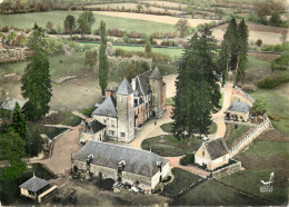 En Avion Au Dessus De LOURDOUEIX SAINT-PIERRE . Aérieum Du Château De WOST - Sonstige & Ohne Zuordnung