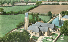 En Avion Au Dessus De GRATOT . Eglise  - Otros & Sin Clasificación