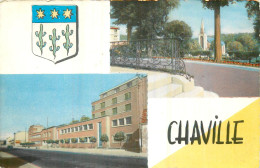 CHAVILLE . Le Groupe Scolaire . CP Multivues - Chaville
