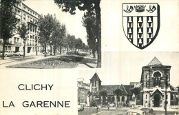 CLICHY LA GARENNE . CP Multivues - Clichy