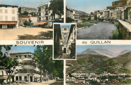 SOUVENIR  De  QUILLAN . CP Multivues . - Other & Unclassified