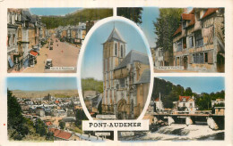 PONT AUDEMER .  CP Multivues - Pont Audemer