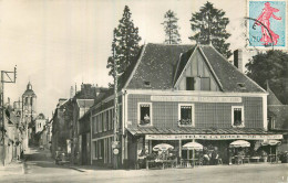 BELLEME . Hôtel De La Boule D'Or . Rue D'Alençon Et Eglise St-Sauveur - Andere & Zonder Classificatie