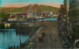 CHERBOURG . Panorama Des Quais Et MOntagne Du Roule - Cherbourg