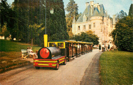 Station Thermale De BAGNOLES DE L'ORNE . Tessé La Madeleine . Le Petit Train Devant Le Château - Bagnoles De L'Orne