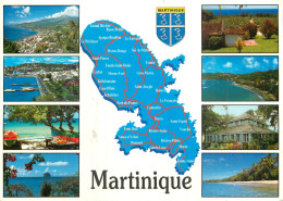 MARTINIQUE .  Carte Géographique - Sonstige & Ohne Zuordnung
