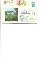 Romania - Post. St.cover Used 1973(1251) - Botosani County - Liveni -  George Enescu" Memorial House - Entiers Postaux