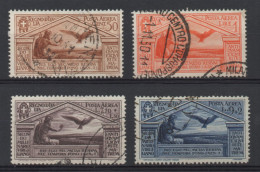 Regno 1930 - Bimillenario Virgilio - Posta Aerea Completa - Usata - Luftpost