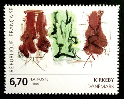 1995 FRANCE N 2969 - KIRKEBY DANEMARK - NEUF** - Unused Stamps