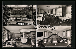 AK Gevelsberg, Auto-Hotel Hermann Arnes, Mehrfachansichten  - Gevelsberg