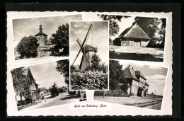 AK Schönberg / Holst., Mühle, Gebäudeansichten  - Schönberg