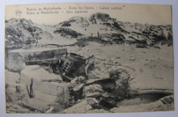 BELGIQUE - FLANDRE OCCIDENTALE - MIDDELKERKE - Guerre 14-18 - Dans Les Dunes - Canon Capturé - Middelkerke