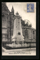CPA Evron, Monument Commemoratif De La Guerre  - Evron
