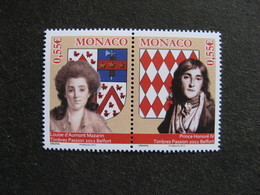 Monaco:  TB Paire  N°2847 Et 2848 , Neufs XX . - Nuevos
