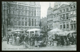 995 - BELGIQUE - BRUXELLES - Grand Place - Marché Aux Fleurs - Other & Unclassified