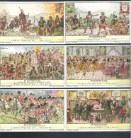 6  CHROMO'S  LIEBIG  -  DE SCHOTSE CLANS  (C 1976) - Liebig