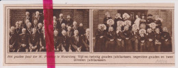 Haarsteeg - Gouden Feest Jubilarissen - Orig. Knipsel Coupure Tijdschrift Magazine - 1924 - Zonder Classificatie