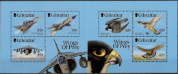 GIBRALTAR - AVIONS DE LA ROYAL AIR FORCE  ET OISEAUX DE PROIE - BF 36 ET 37 - NEUF** MNH - Gibraltar