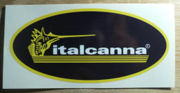 PECHE : AUTOCOLLANT ITALCANNA - Autocollants