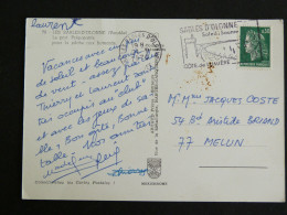 LES SABLES D'OLONNE - VENDEE - FLAMME SUR MARIANNE CHEFFER - LE PORT CASIERS PECHE AU HOMARD - Mechanical Postmarks (Advertisement)