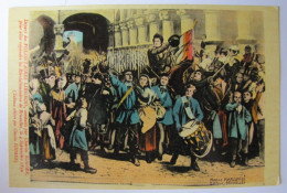 BELGIQUE - BRUXELLES - Départ Des Volontaires Liégeois Le 4 Septembre 1830 - Fêtes, événements