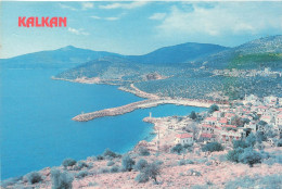 TURQUIE - Kalkan - Vue Sur Une Partie De La Ville - Vue Sur La Mer - Carte Postale Ancienne - Turquie
