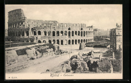 AK Roma, Colosseo  - Sonstige & Ohne Zuordnung