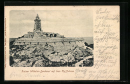 AK Kaiser Wilhelm-Denkmal Auf Dem Kyffhäuser  - Sonstige & Ohne Zuordnung