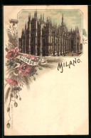 Lithographie Milano, Kirche  - Andere & Zonder Classificatie