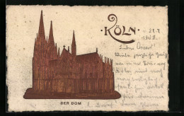 Präge-Künstler-AK Köln, Der Dom  - Andere & Zonder Classificatie