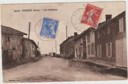 CPA - 51 - POSSESSE - Rue Saint-Jean - 1939 - Pas Courant - Other & Unclassified