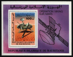 Mauretanien 1977 - Mi-Nr. Block 16 ** - MNH - Raumfahrt / Space - Mauritania (1960-...)